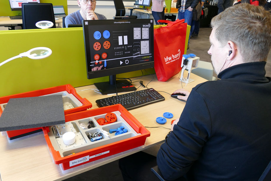 Einfach mal selber machen – Rehafachberater im Assessment-Workshop in BFW Hamm