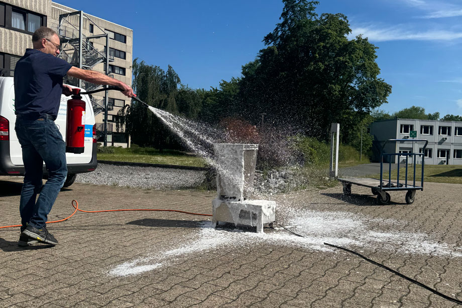 Brandschutzhelfer-Schulung im BFW Hamm