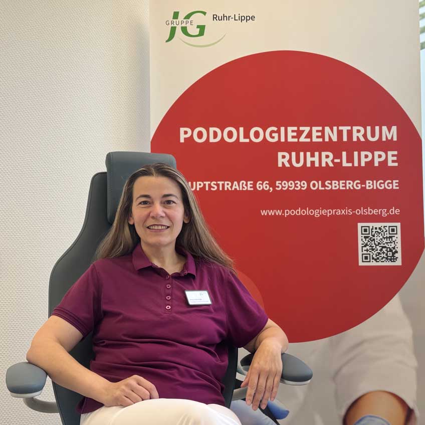 Unsere Podologen in der Praxis