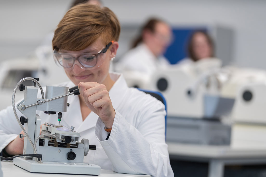 Frauen aus der Augenoptik